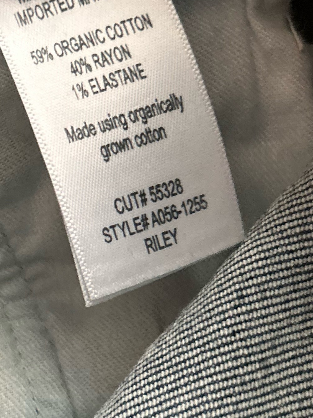 AGOLDE Riley High Rise Straight Crop Jeans in Pastime Wash Sz 26 - Picture 8 of 8